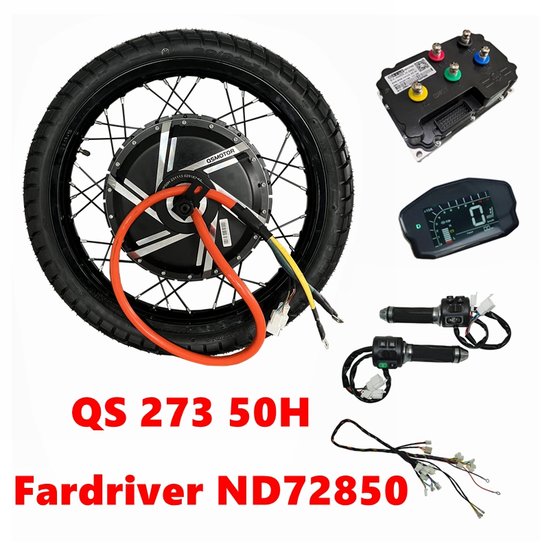 NBpower/QS273 50H 72v 12000W E - đánh giá và giá 12000W Electric Motorcycle Hub Motor