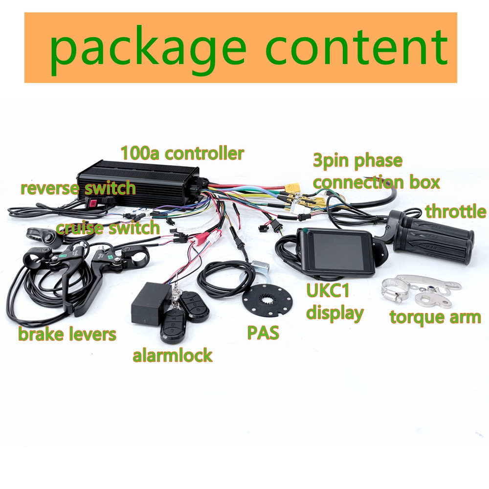 NBpower 72V 5000W 70-90km/h BL - đánh giá và giá 5000W Hub Motor Kit 72V