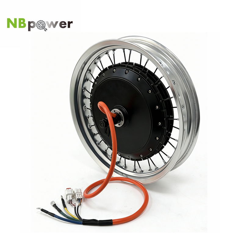 Colorful 17x3.0 NBpower/QS V3  - đánh giá và giá 72V 8000W Brushless Hub Motor
