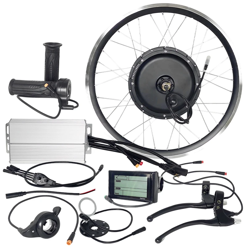 New Electric Conversion Kit 72 - đánh giá và giá 12000W Electric Motorcycle Hub Motor