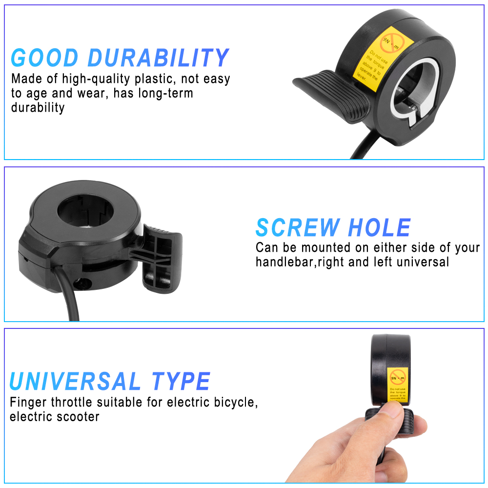 130X Ebike Thumb Throttle for  - đánh giá và giá Mid Drive Conversion Kit 1000W