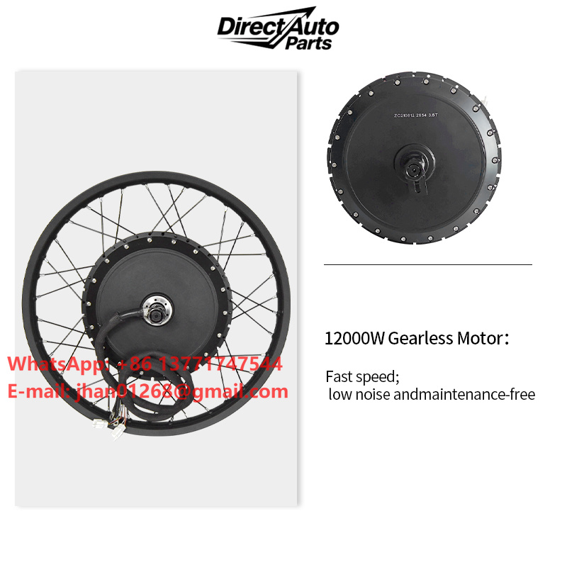 Rear Wheel  Hub Motor 6000w 80 - đánh giá và giá 12000W Electric Motorcycle Hub Motor