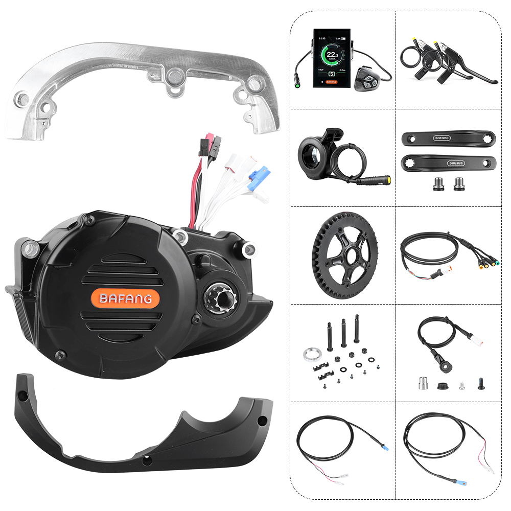 risunmotor M620 G510 48V 52V 1 - đánh giá và giá Mid Drive Conversion Kit 1000W