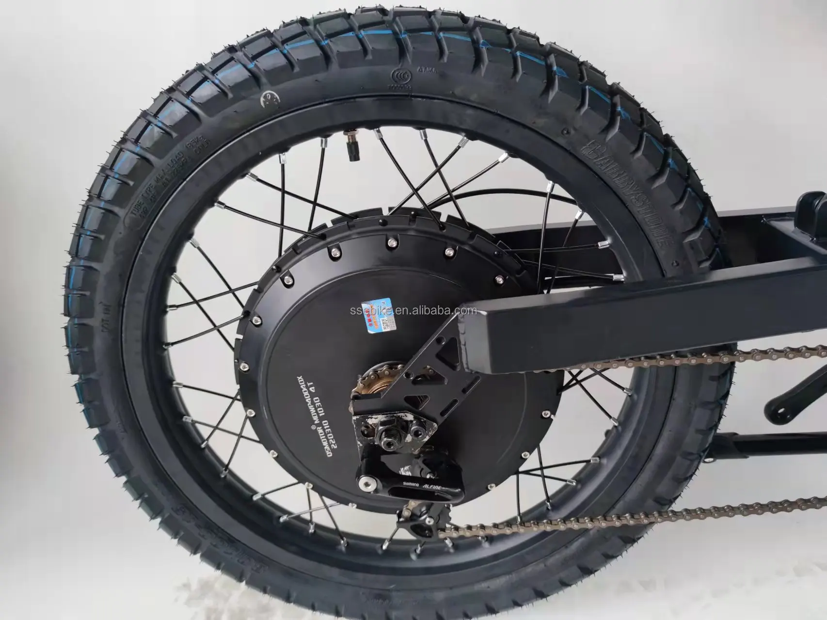 QS273 Electric Motorcycle/Bicy - đánh giá và giá 12000W Electric Motorcycle Hub Motor