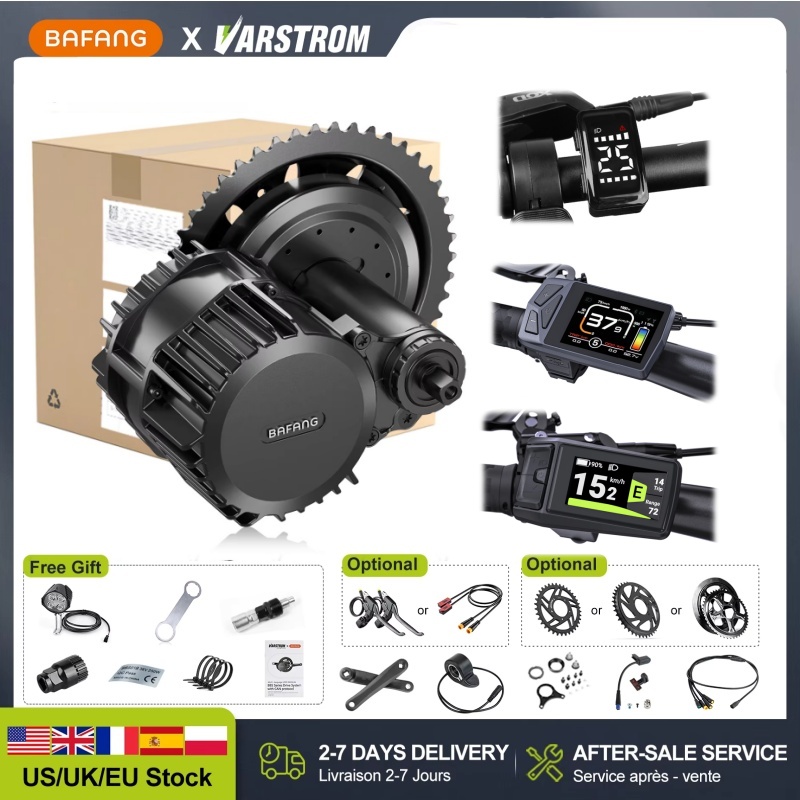 Bafang 48V 750W Motor Kit  BBS - đánh giá và giá Side Hung Mid Drive Motor Kit