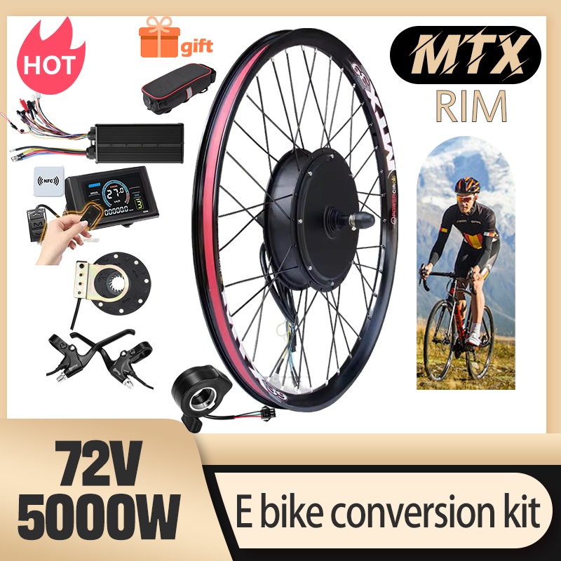 MTX39 E bike Conversion Kit 72 - đánh giá và giá 5000W Hub Motor Kit 72V