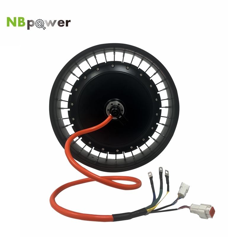 NBpower/QS273 40H 20x4/24x4/26 - đánh giá và giá 72V 8000W Brushless Hub Motor